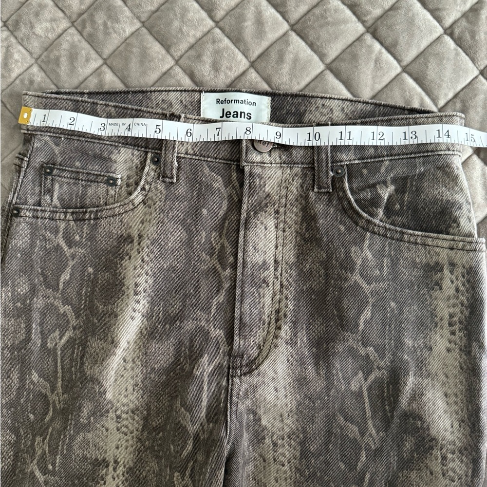 Reformation Python Straight Leg Jeans. - image 5